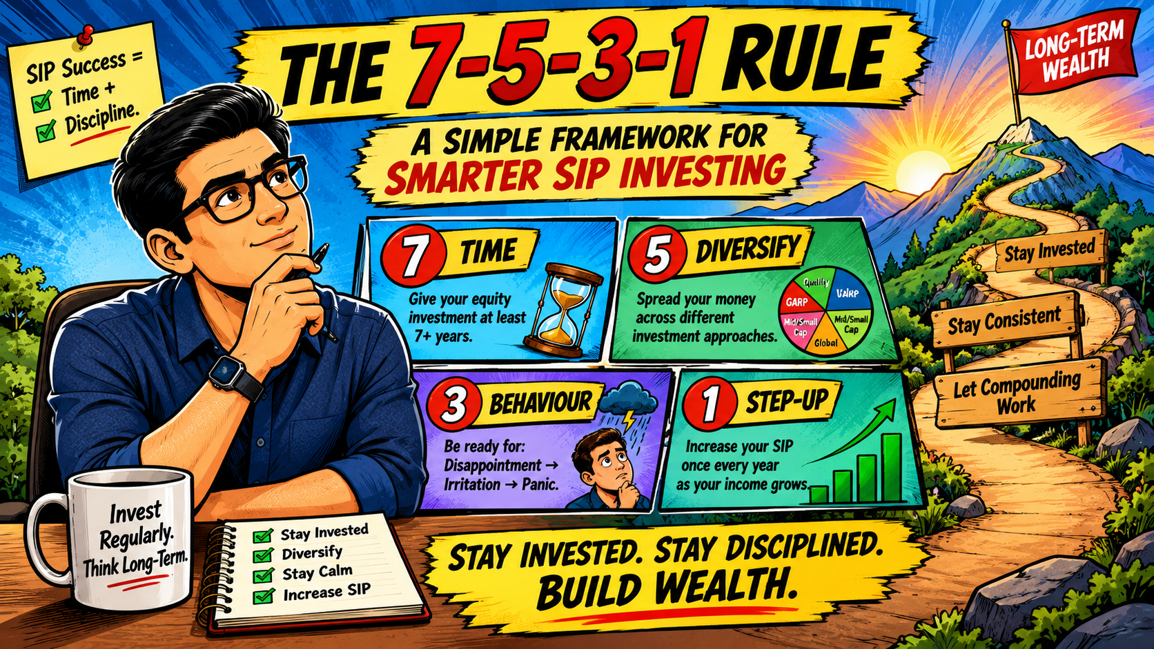 The 7-5-3-1 Rule: The SIP Formula I Wish Every Investor Understood