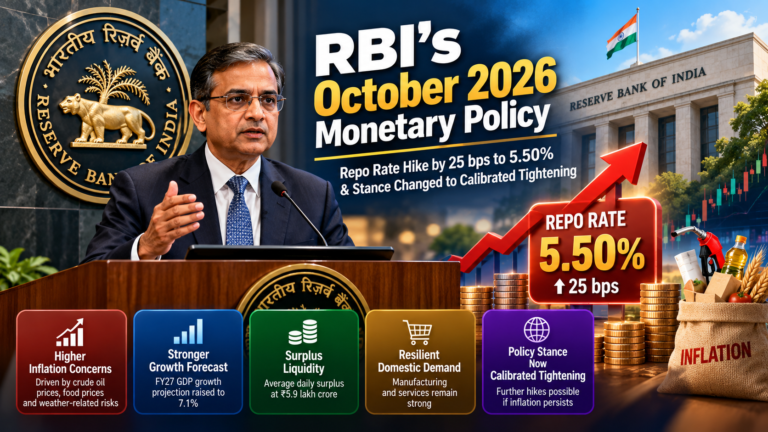RBI Raises Repo Rate to 5.50%: What Does It Mean for Investors?